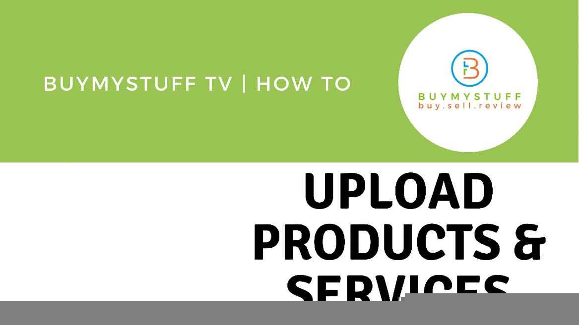 How To - Upload a Product