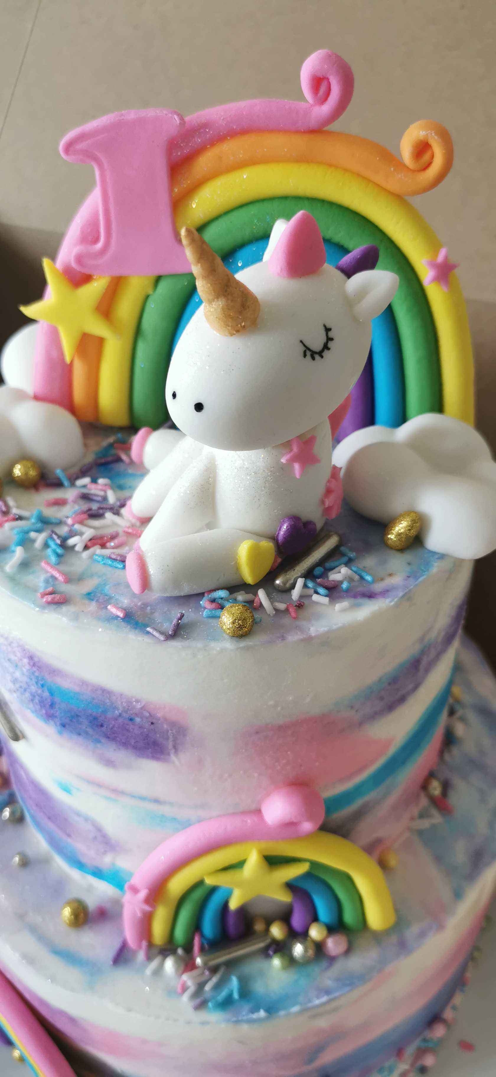  Baby Unicorn Cake 
