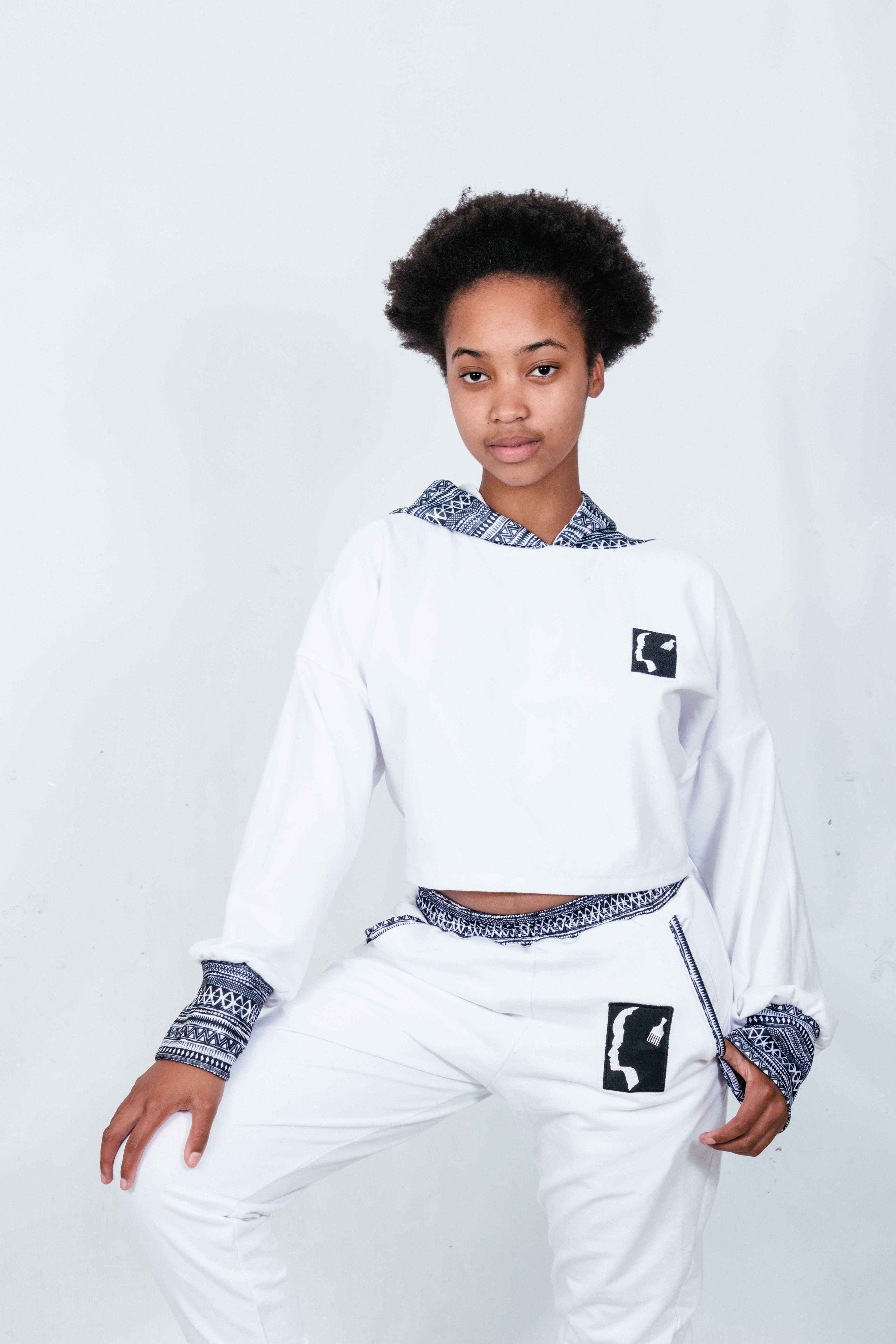 Amahle Cropped Hoodie