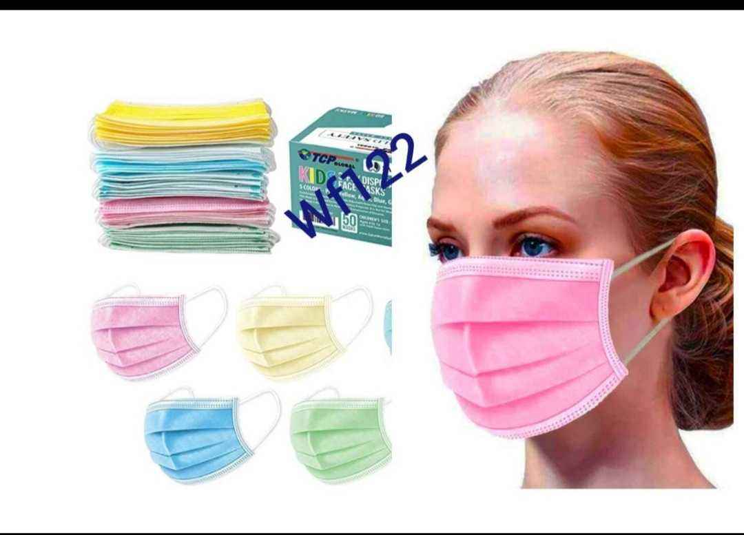 Disposable face mask 50pcs mix color 