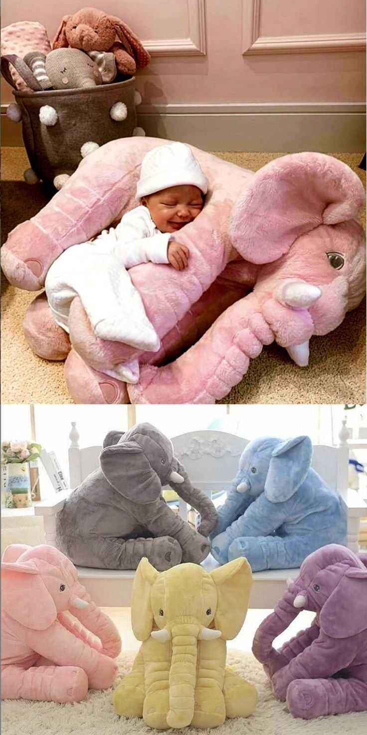 Baby Elephant Pillow