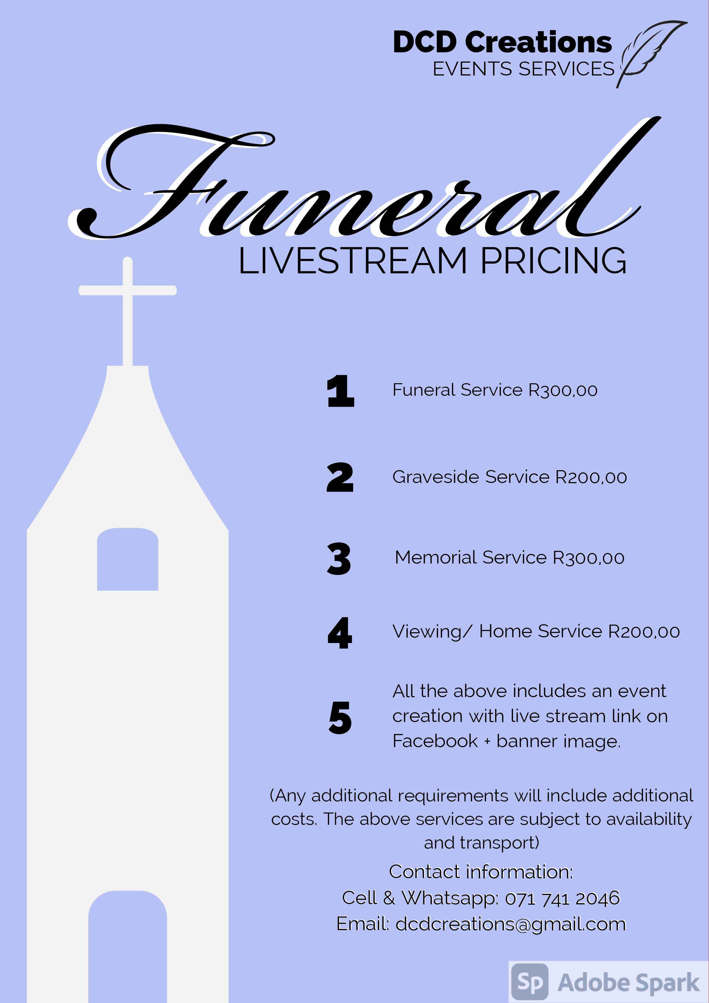 Funeral livestream 