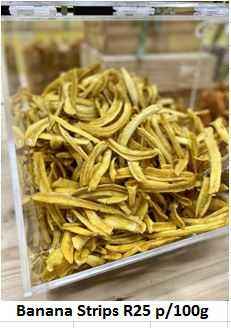 Dried Fruit - Safari Banana Strips 