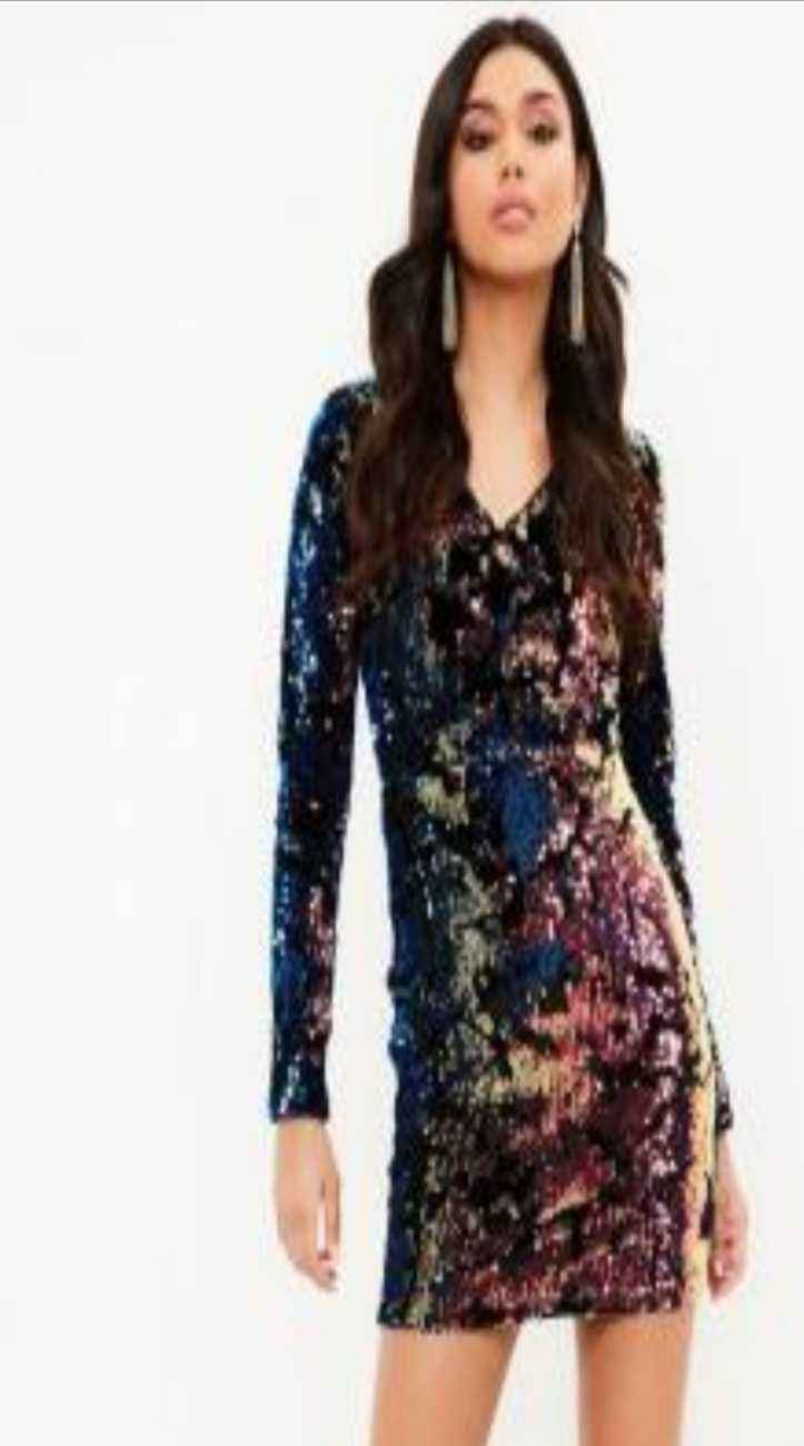 Dazzling sequin dress