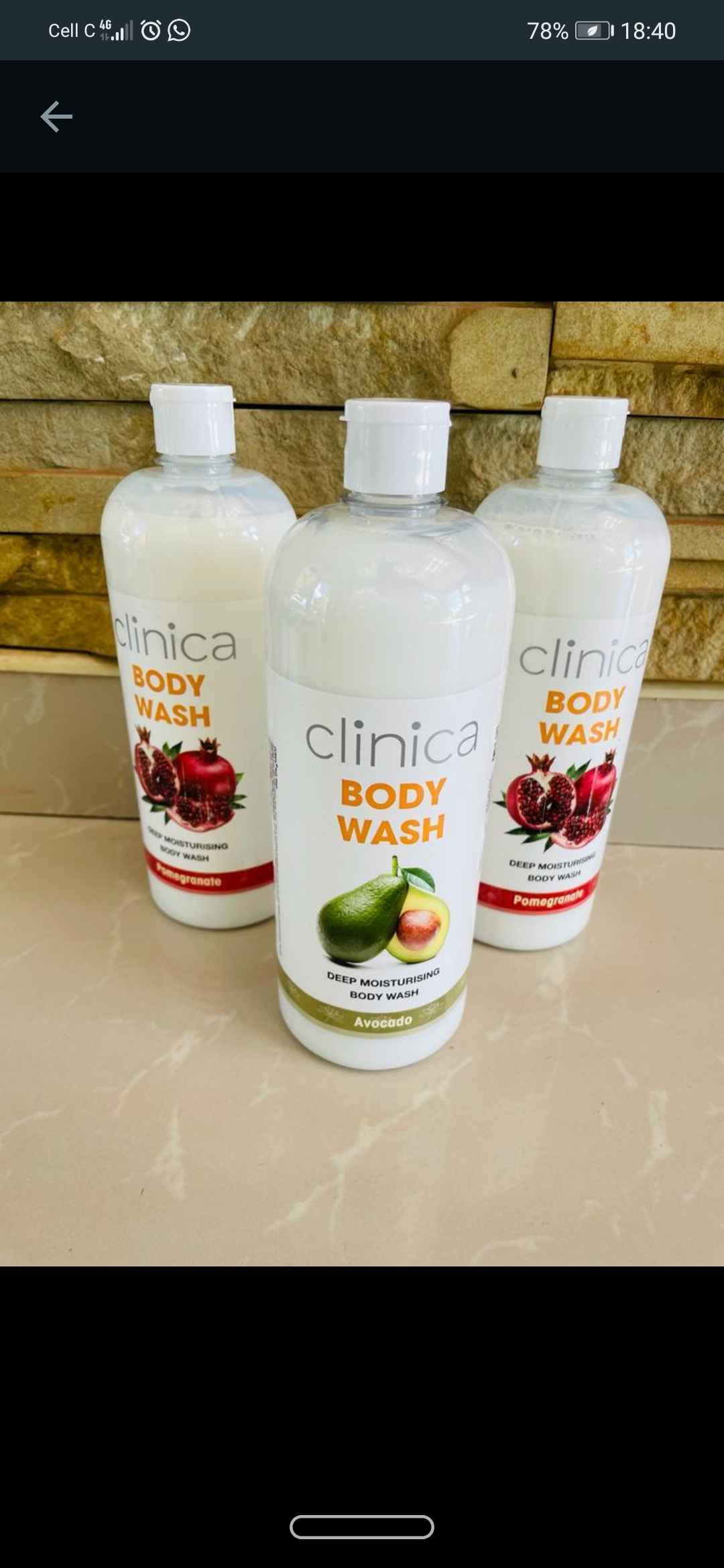 Clinica Body wash