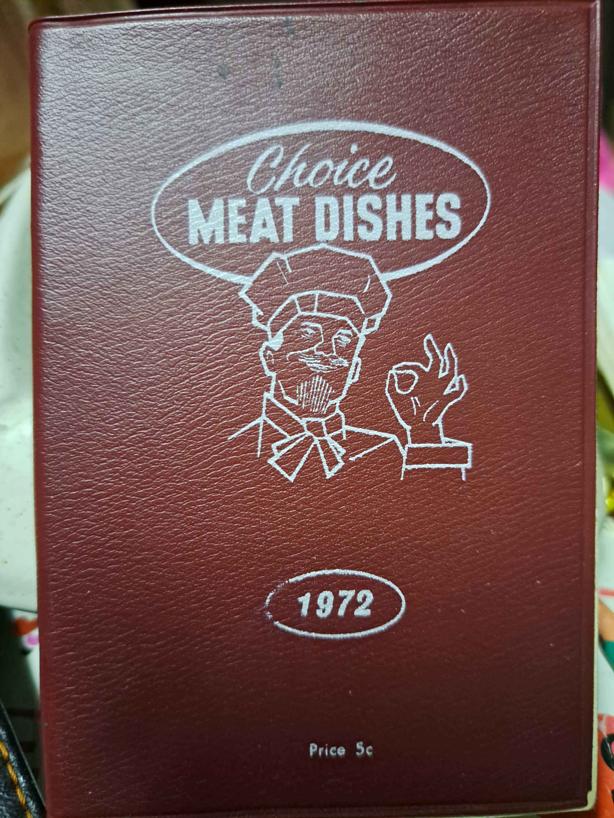 Choice Meat Dishes 1972