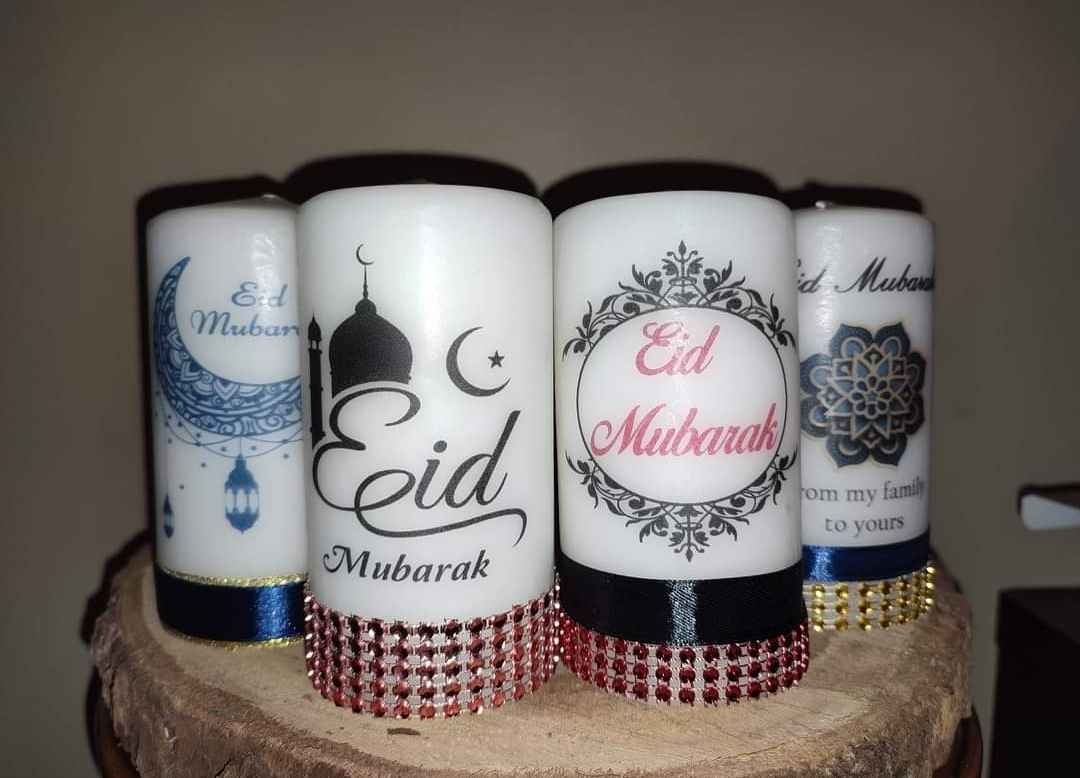 Eid Candles Personalised
