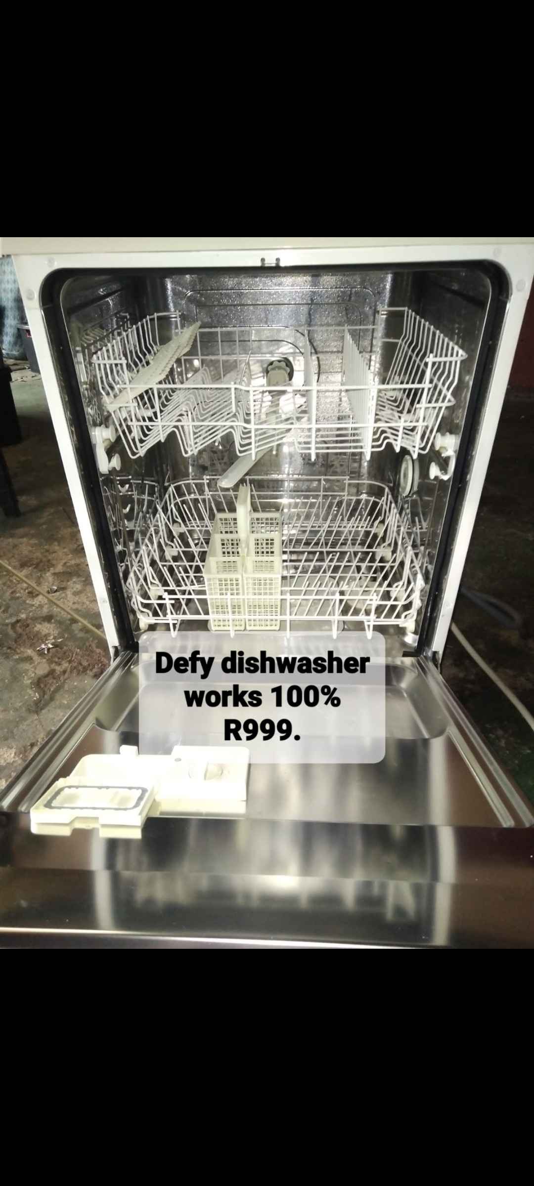 defy dishwasher