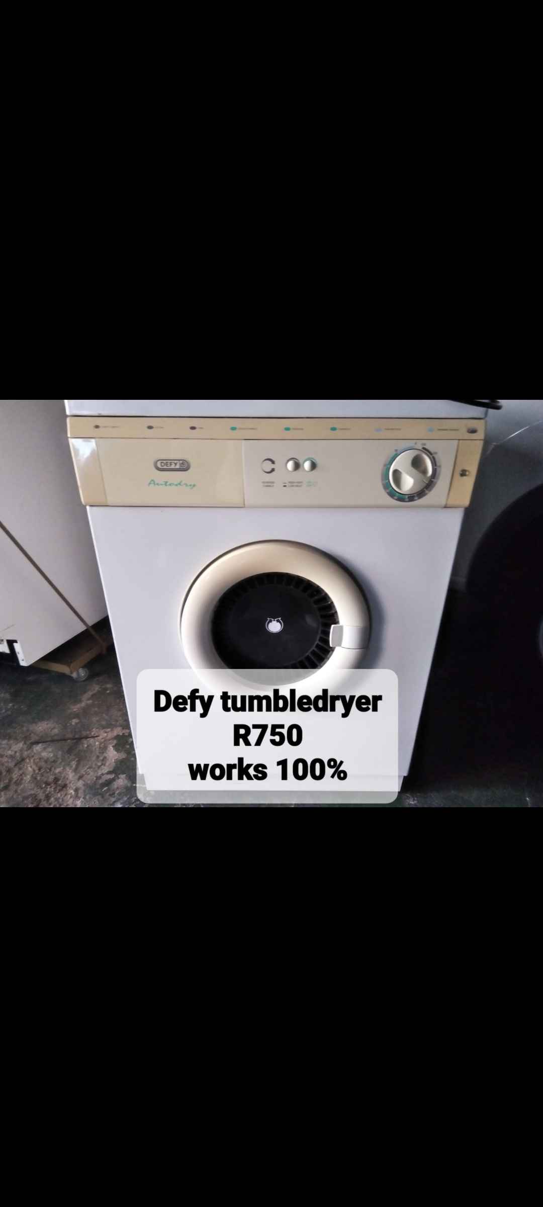 defy tumbledryer 