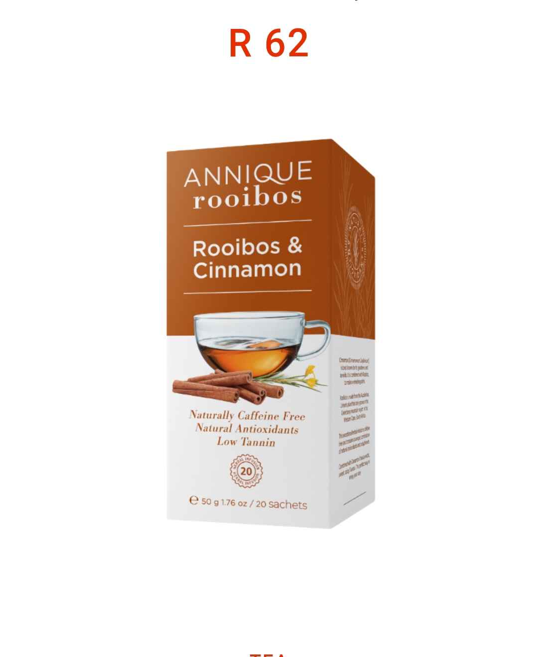 Rooibos and Cinnamon Tea