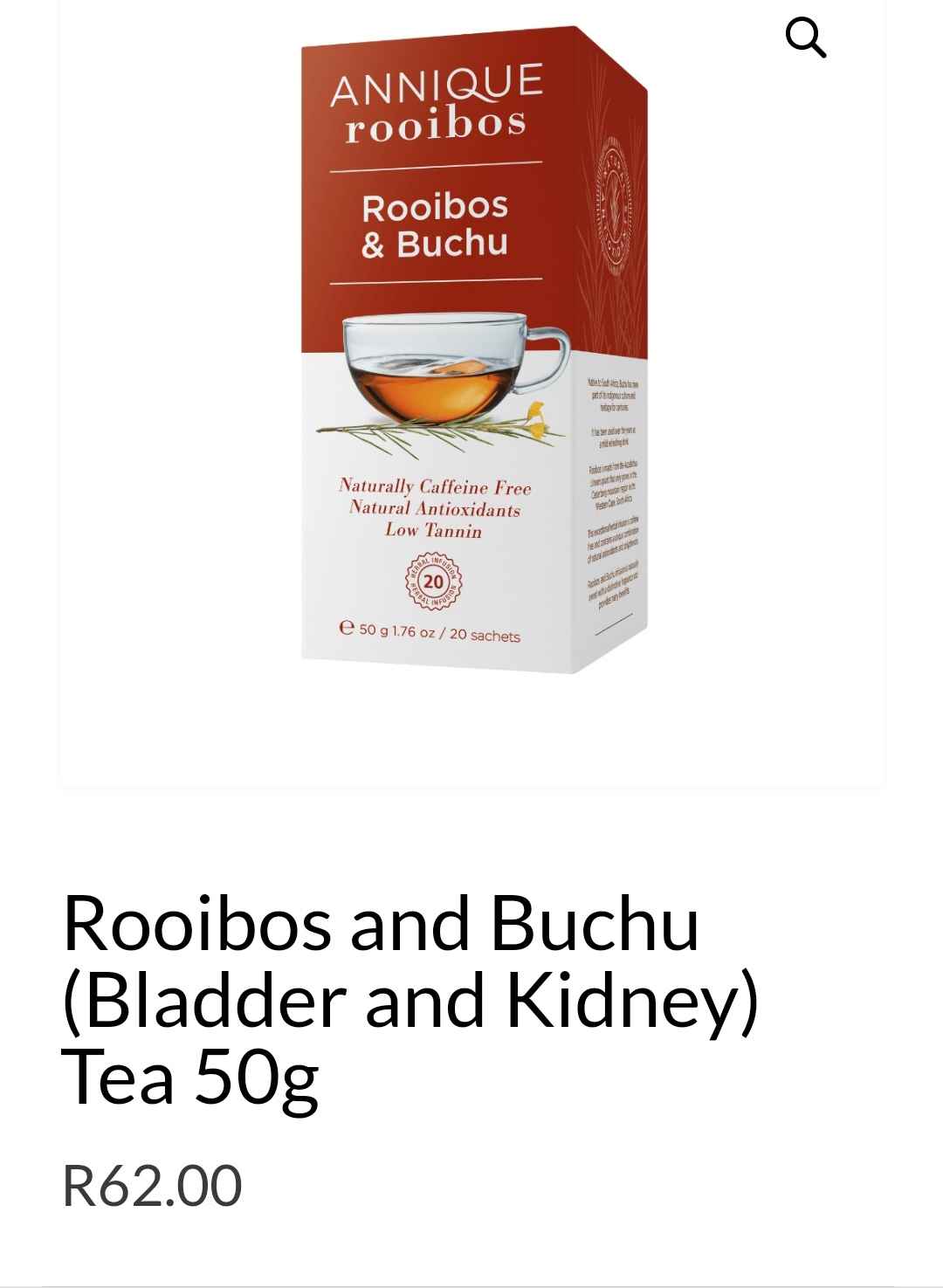 Rooibos and Buchu Tea
