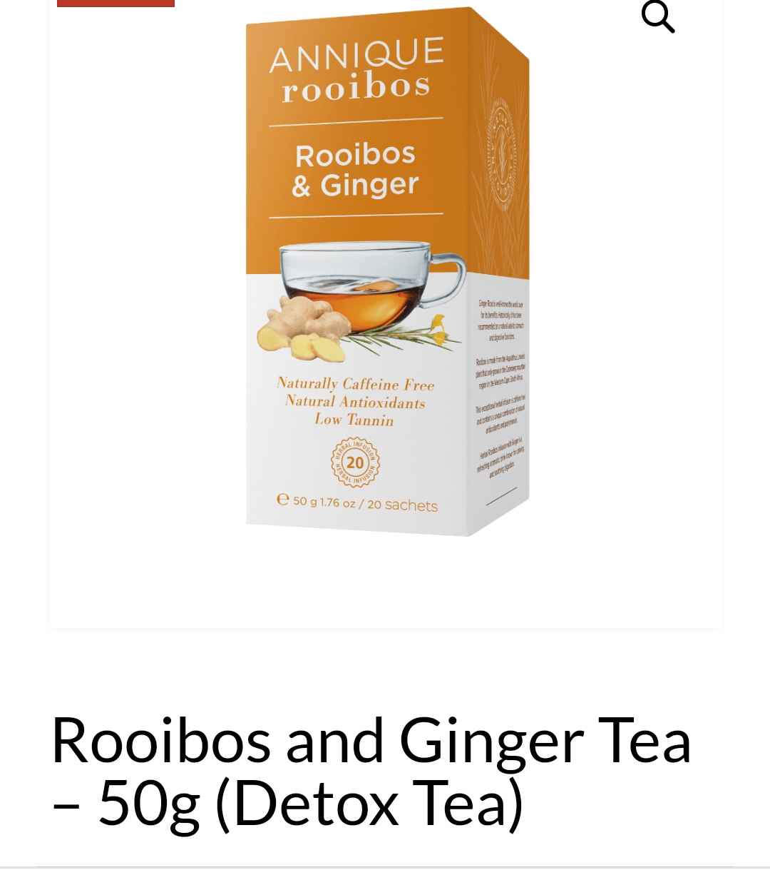 Rooibos and Ginger