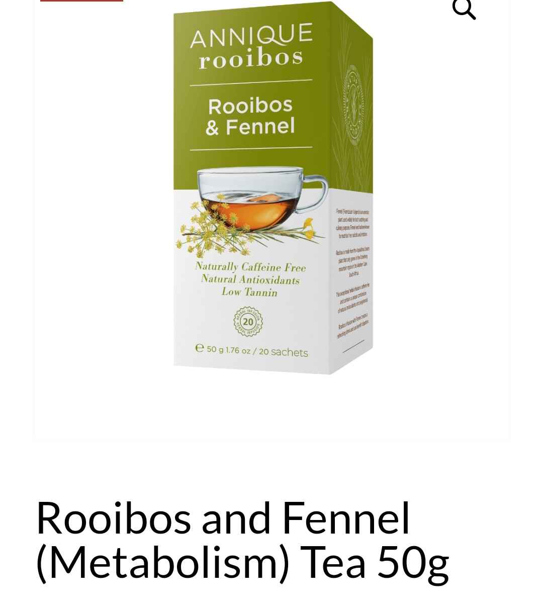 Rooibos & Fennel Tea