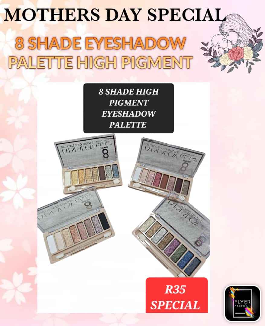 8 shade eyeshadow pallete