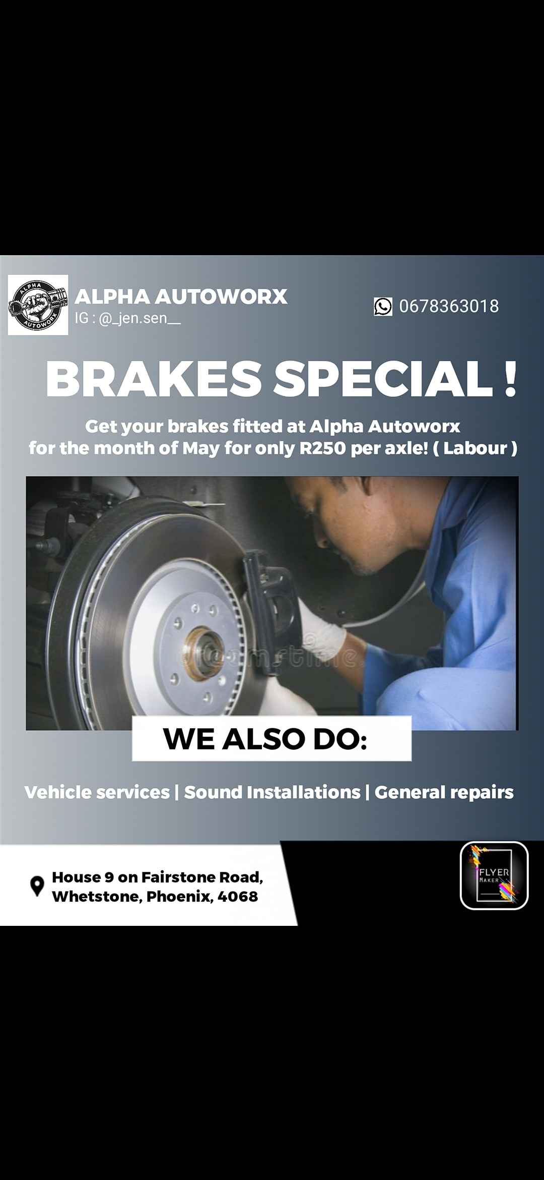 Brakes fitment 