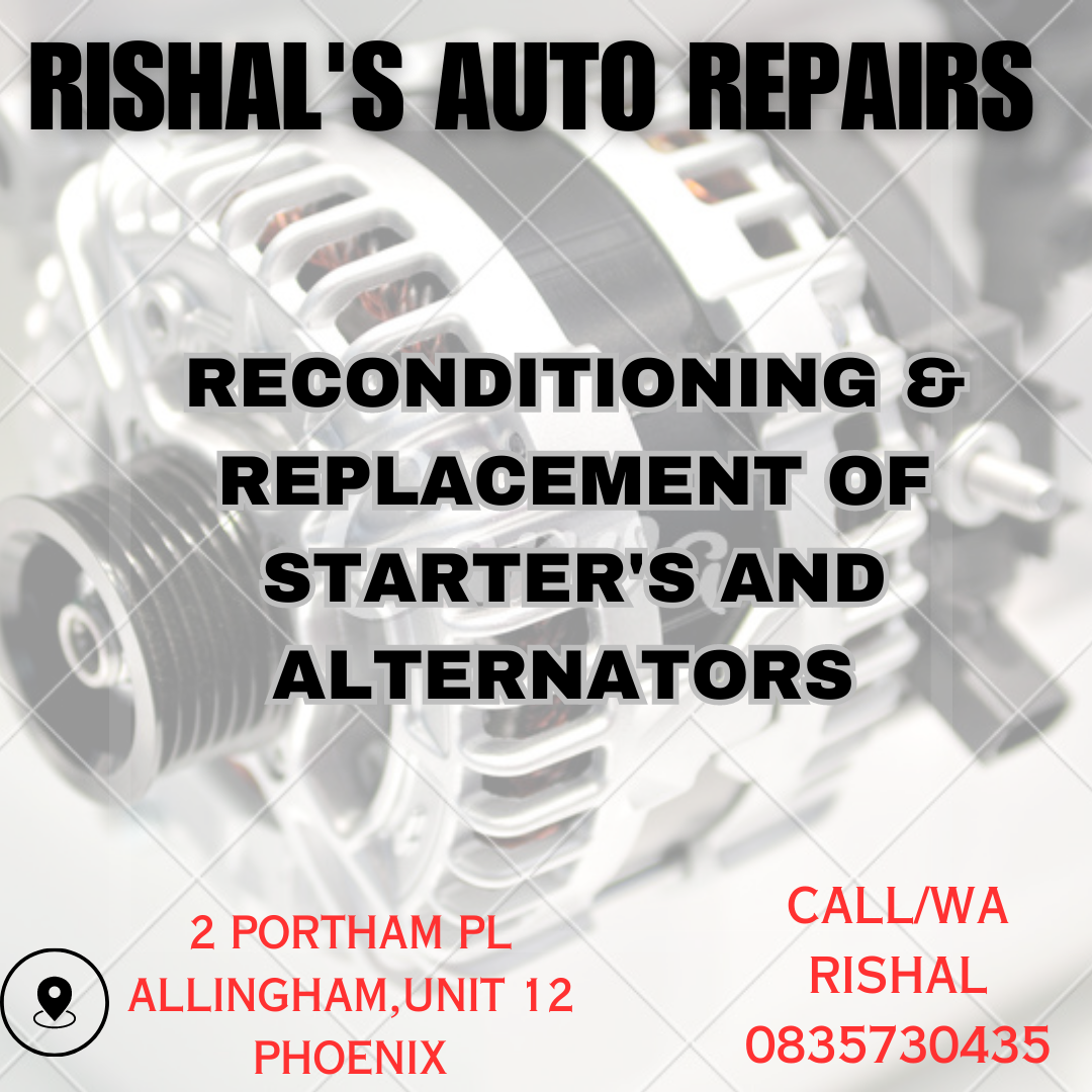 Replacement/repairs to alternators