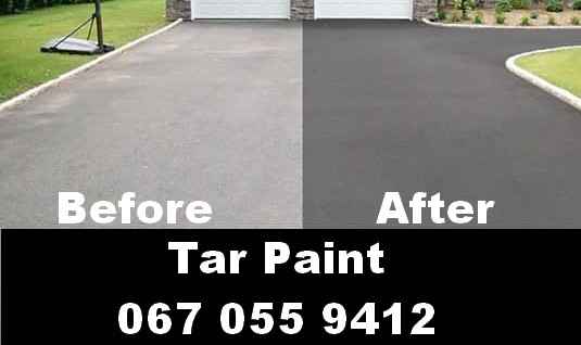 20L BLACK TAR PAINT