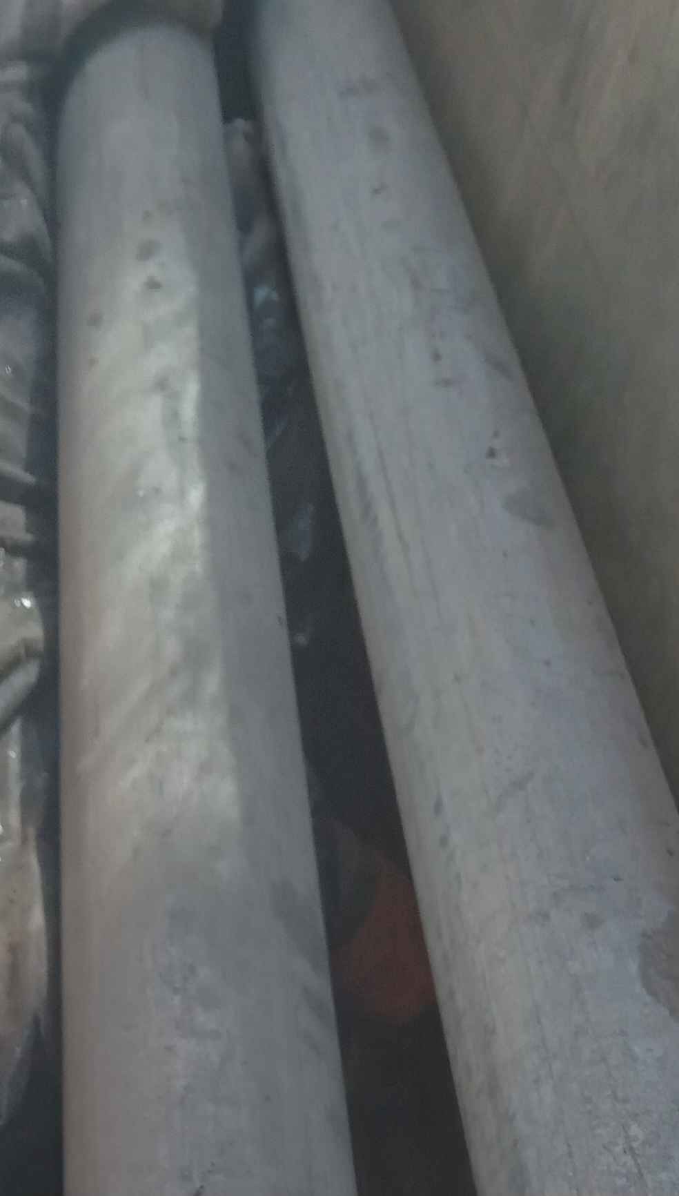 used 50mm galvanised poles