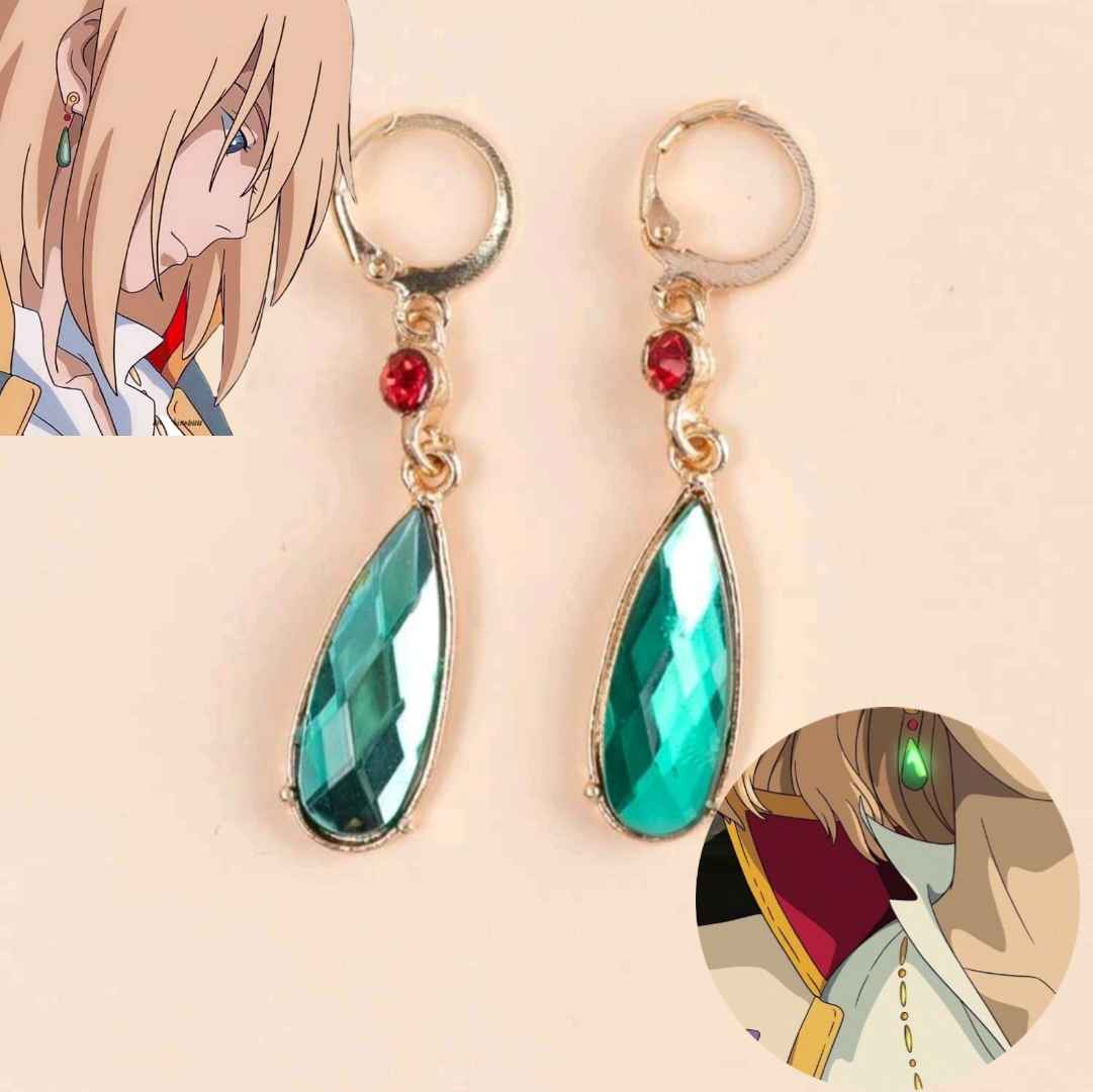 Howl's Moving Castle Anime Earrings