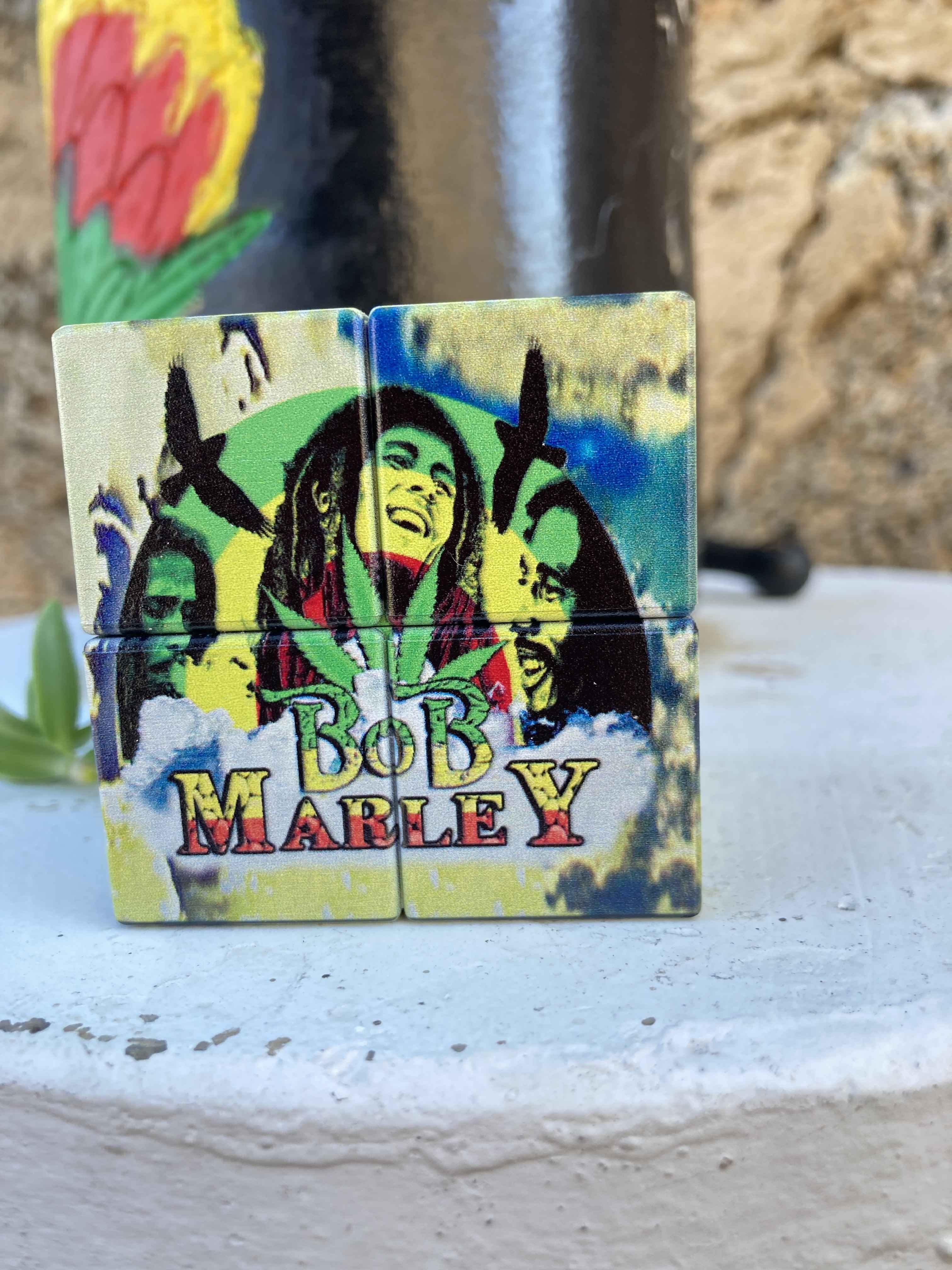 Bob Marley 2 step plastic grinder