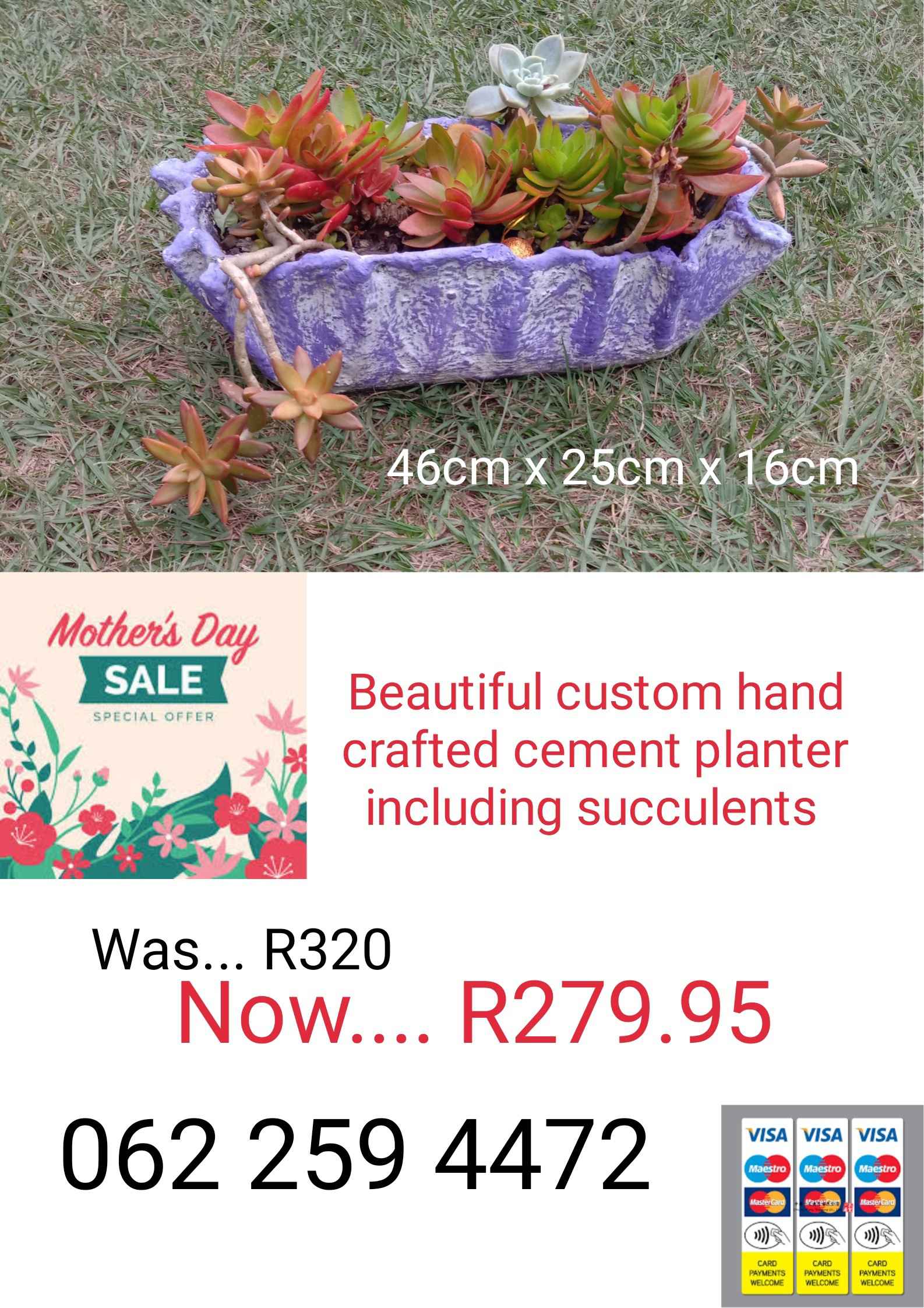Custom  crafted  planter arrangements