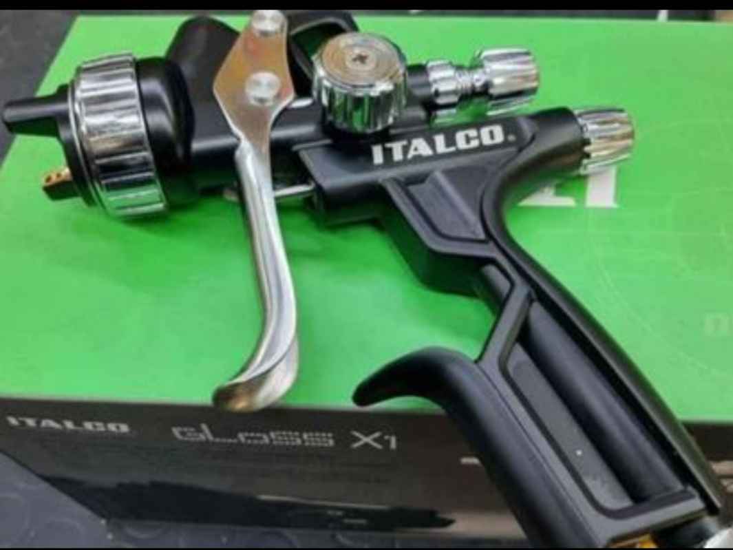Italco X1 gloss 1.3mm nozzle spraygun 