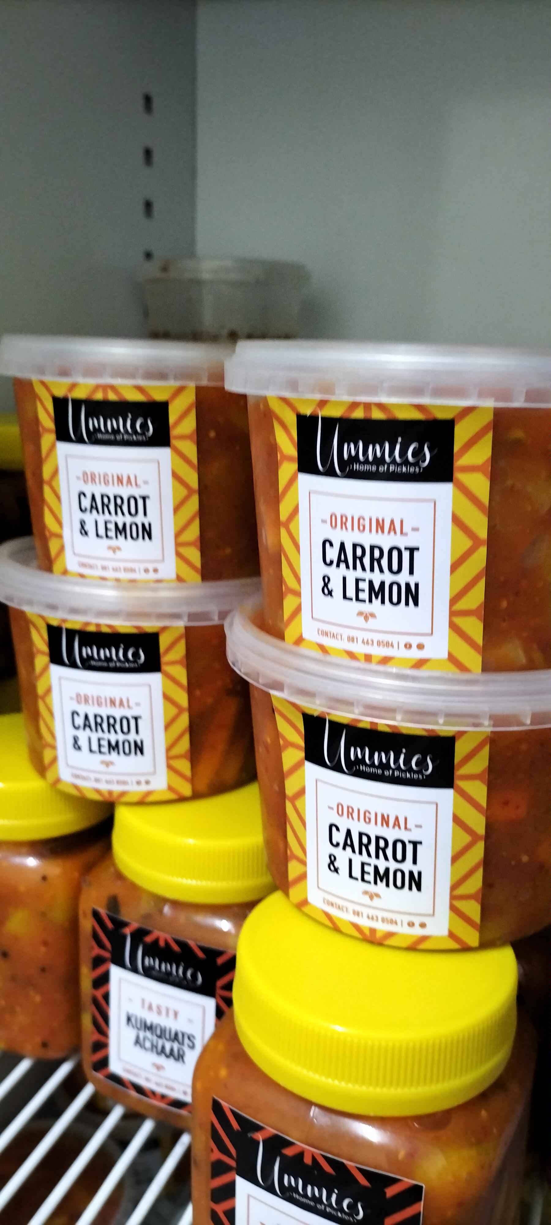 carrot N lemon achar