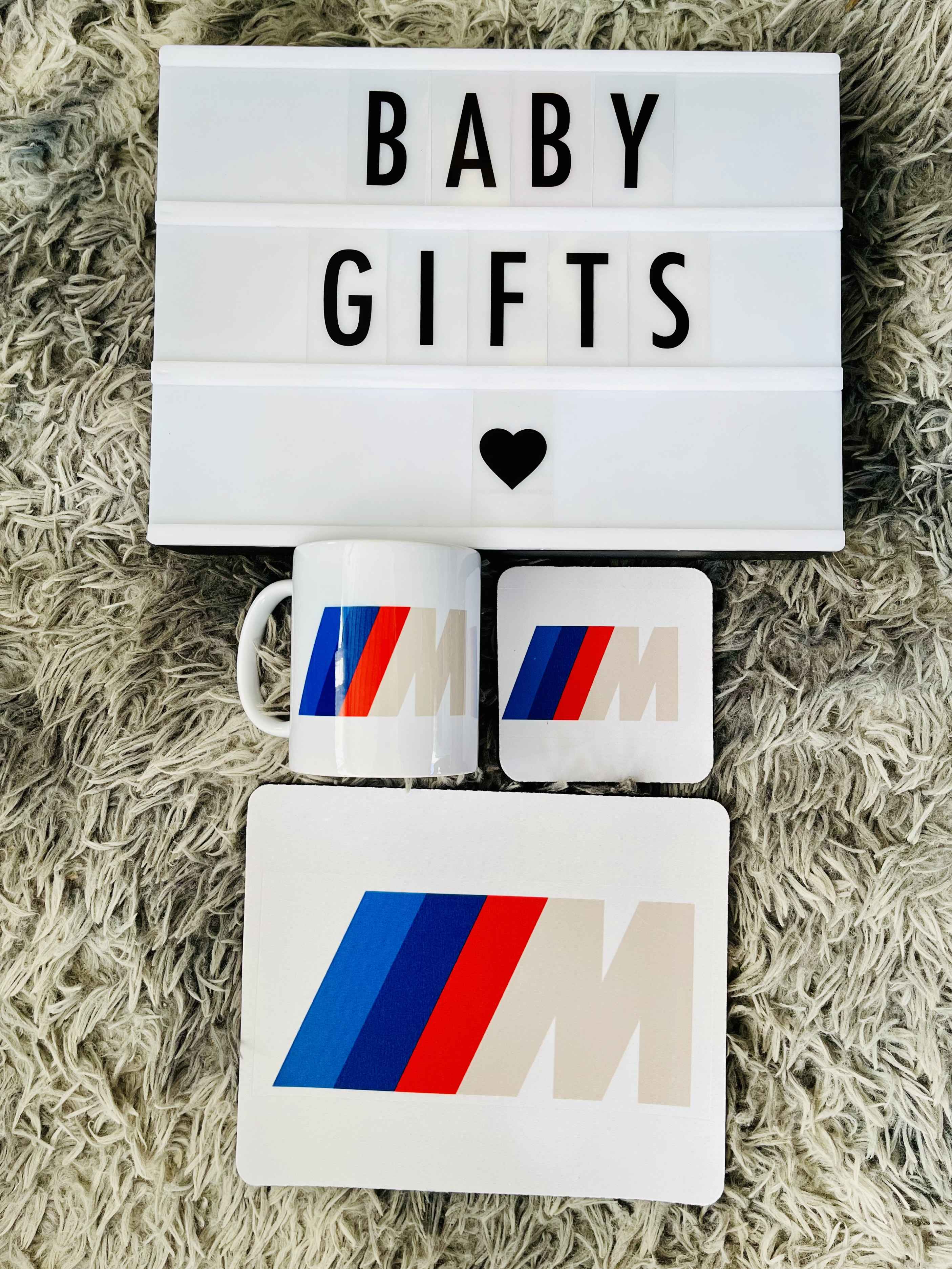 Mug, Coaster and Mousepad 