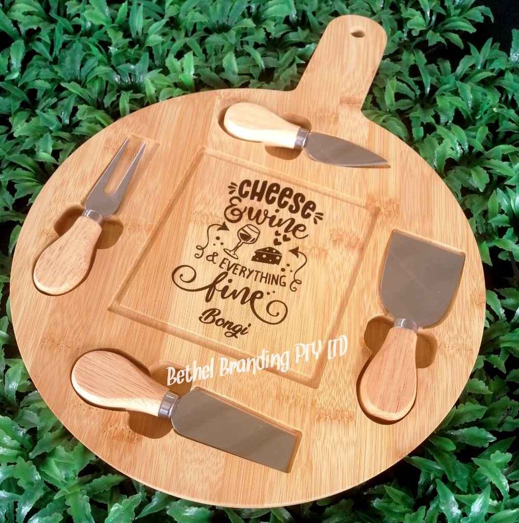 Personalized Cheese board