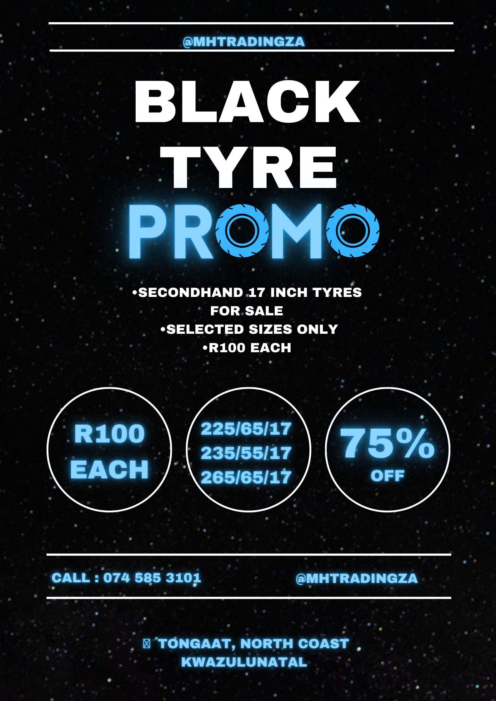 R100 - 17 Inch Tyre PROMO