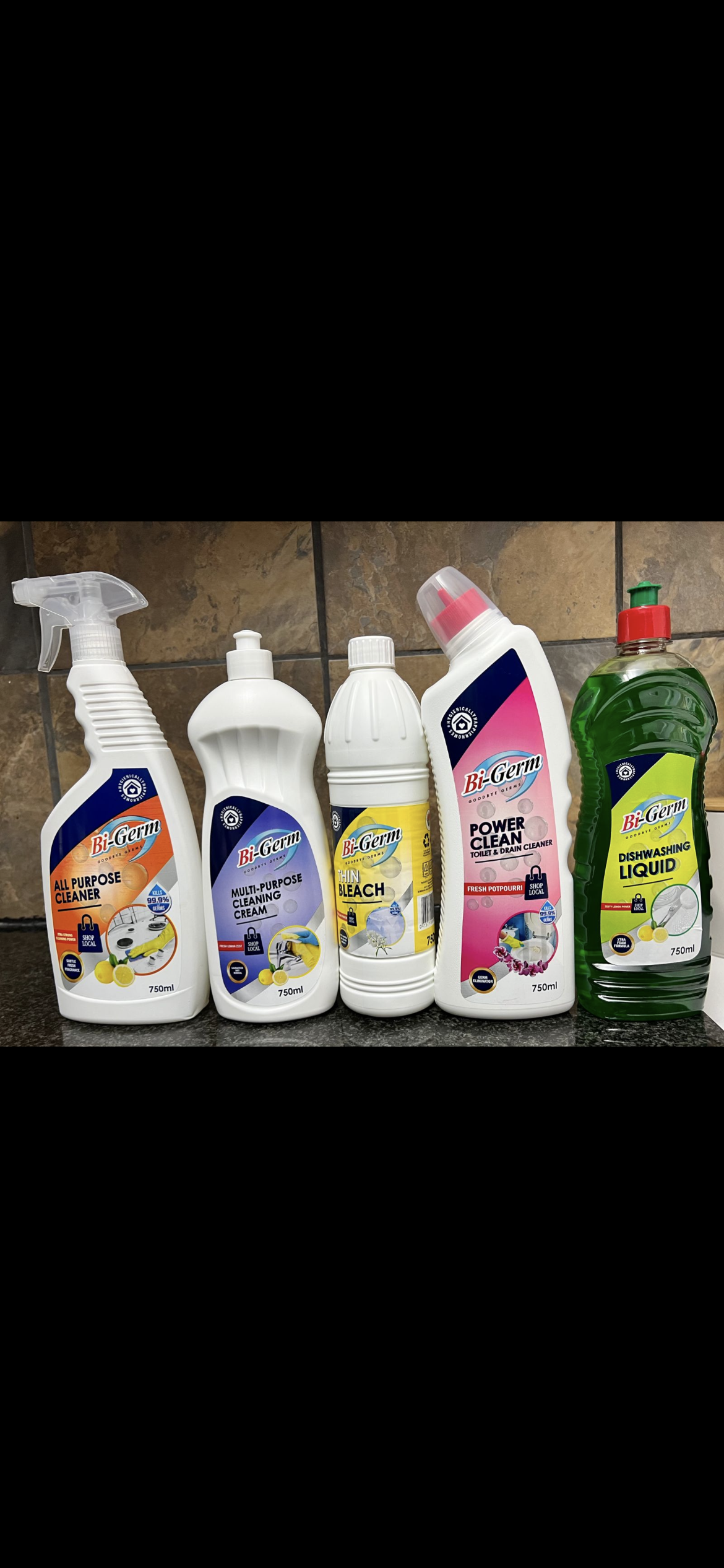 Bi - Germ cleaning supplies