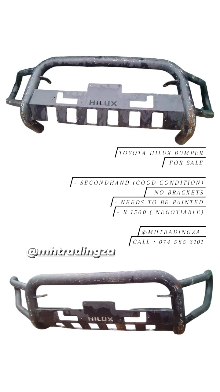 Toyota Hilux Bumpers for SALE