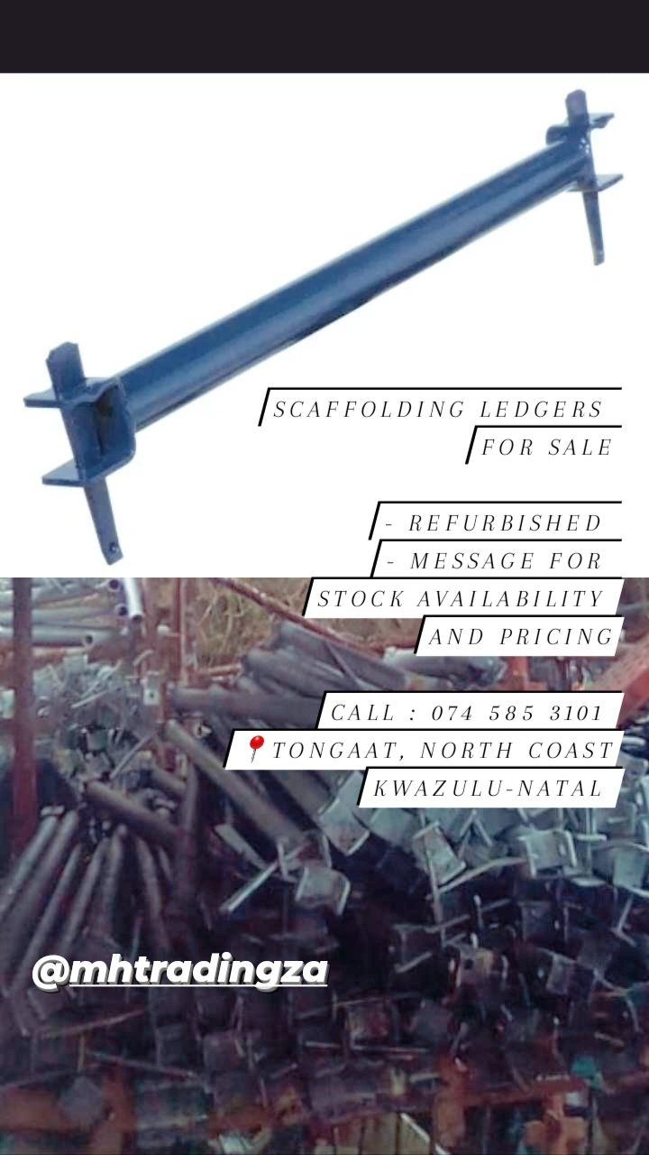 Scaffolding Ledgers for SALE