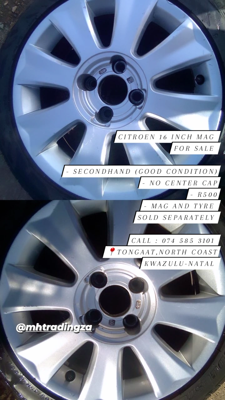 Citroen 16 Inch Mag for SALE