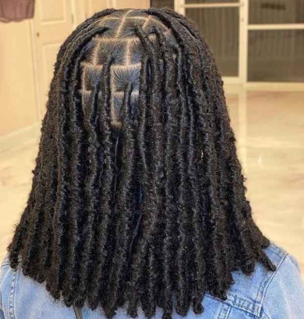 Faux locs and butterfly locs