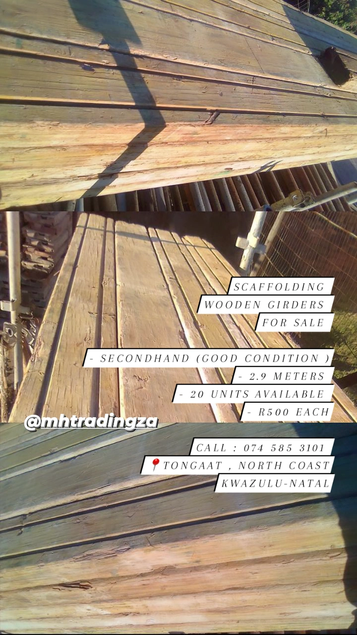 Scaffolding Wooden Girders