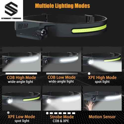 Motion sensor Headlight torch 