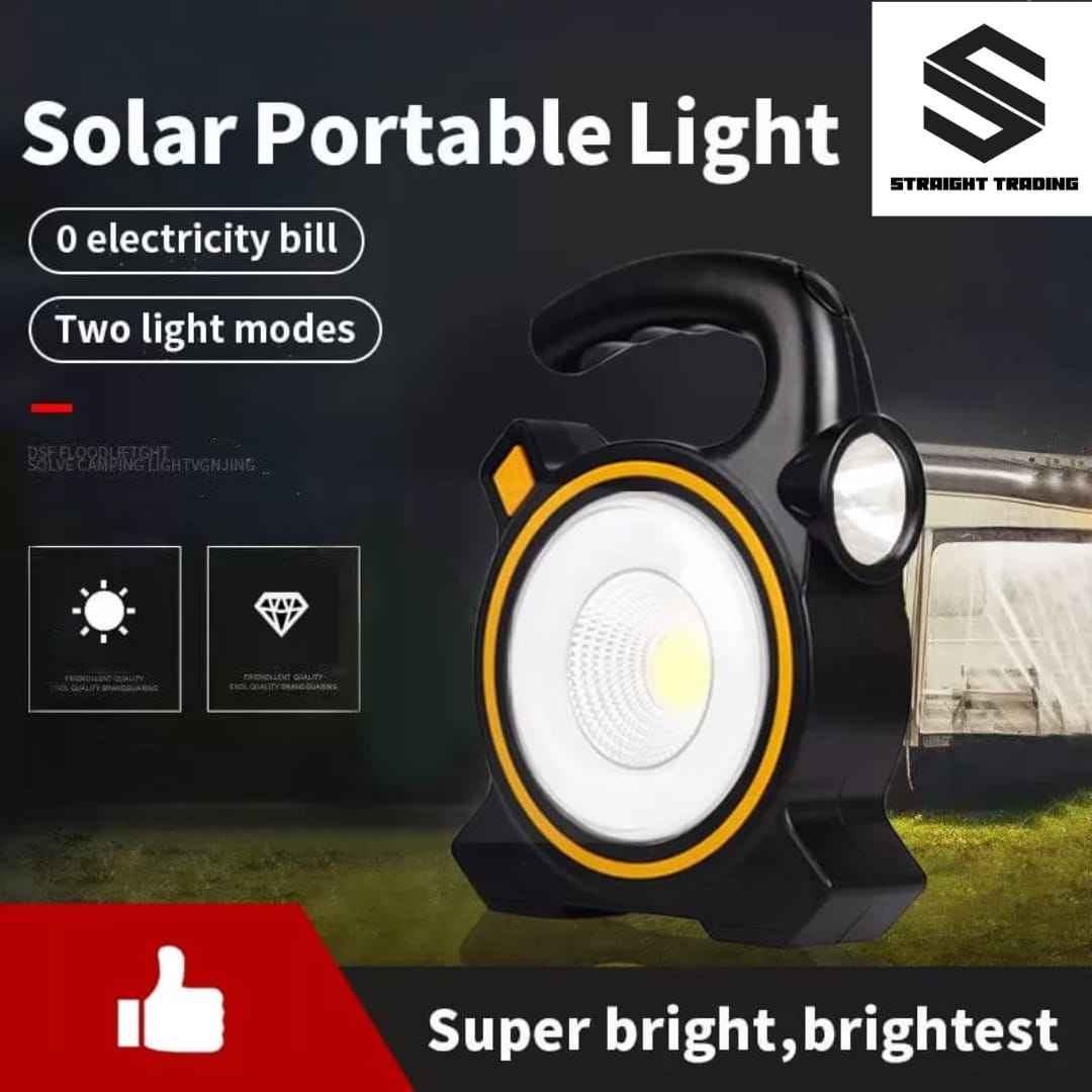 Cob Solar/Usb rechargeable 