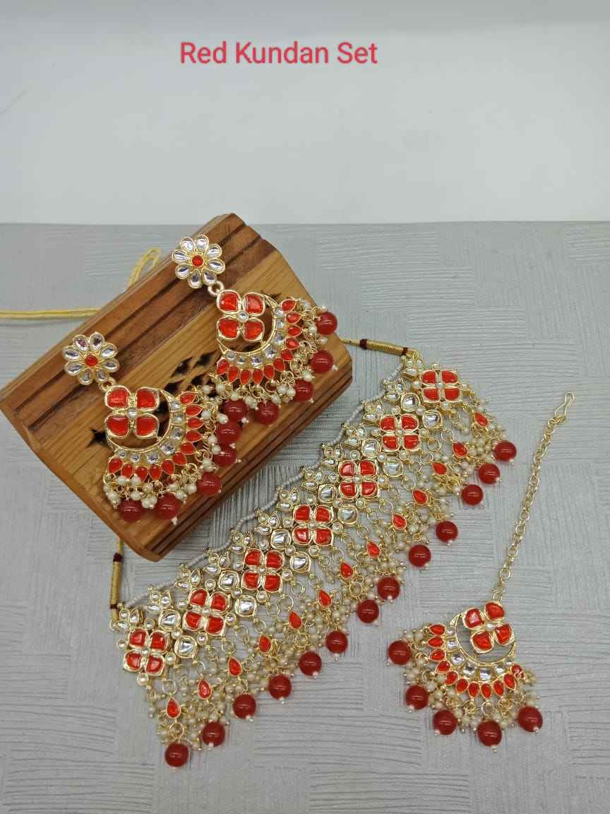Kundan jewellery sets 