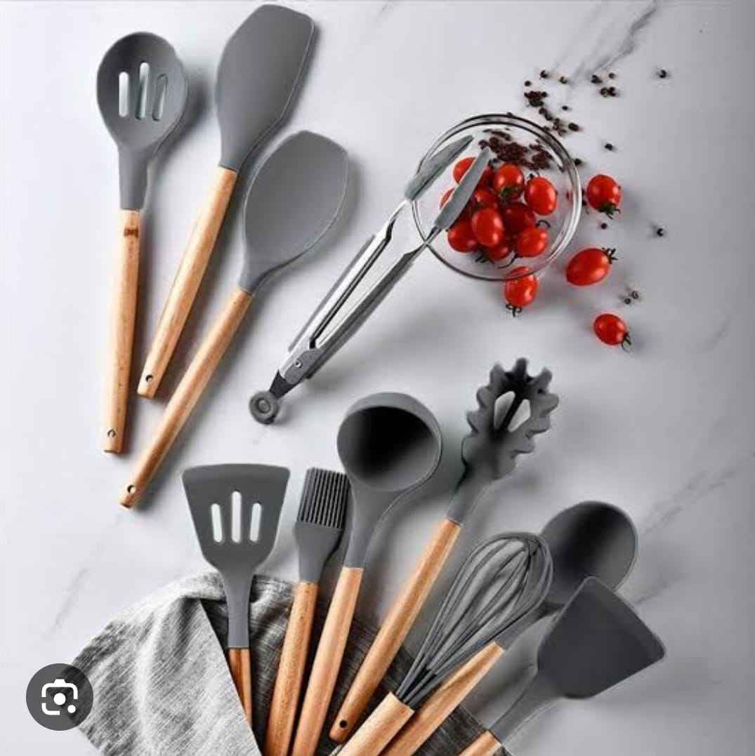 12pc Silicone Utensil Set
