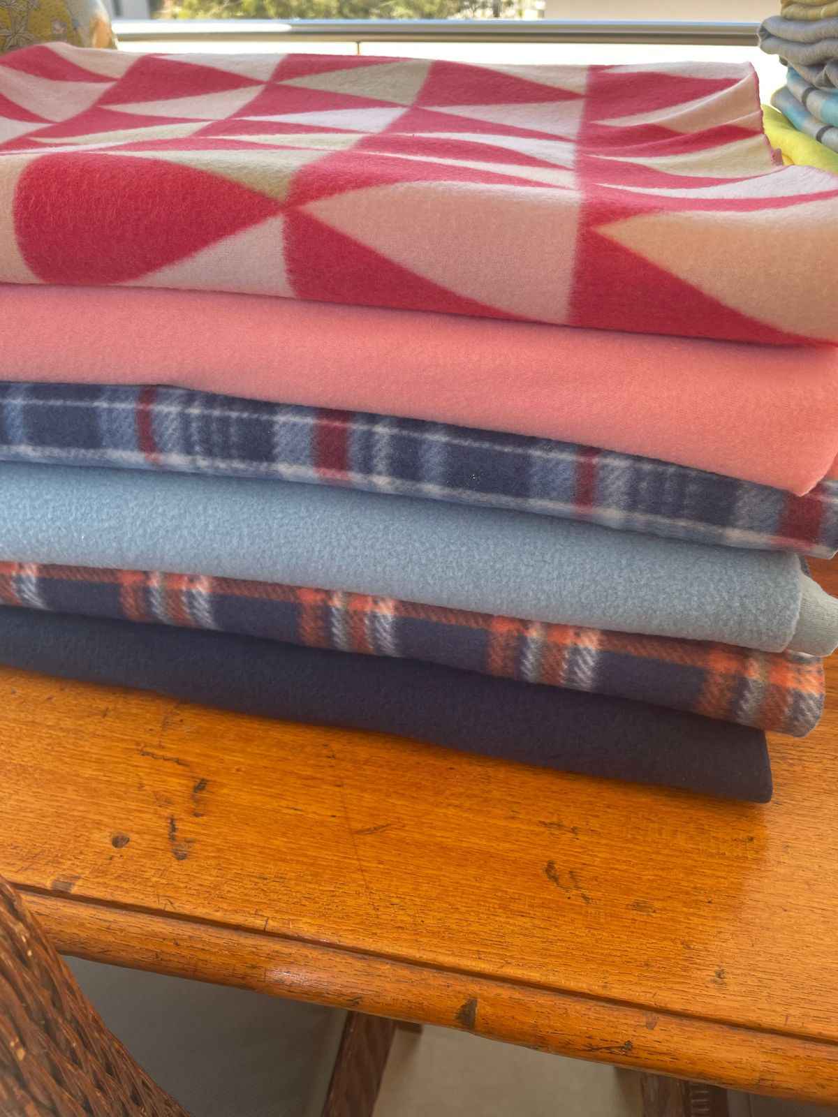 double layer poler fleece blanket 
