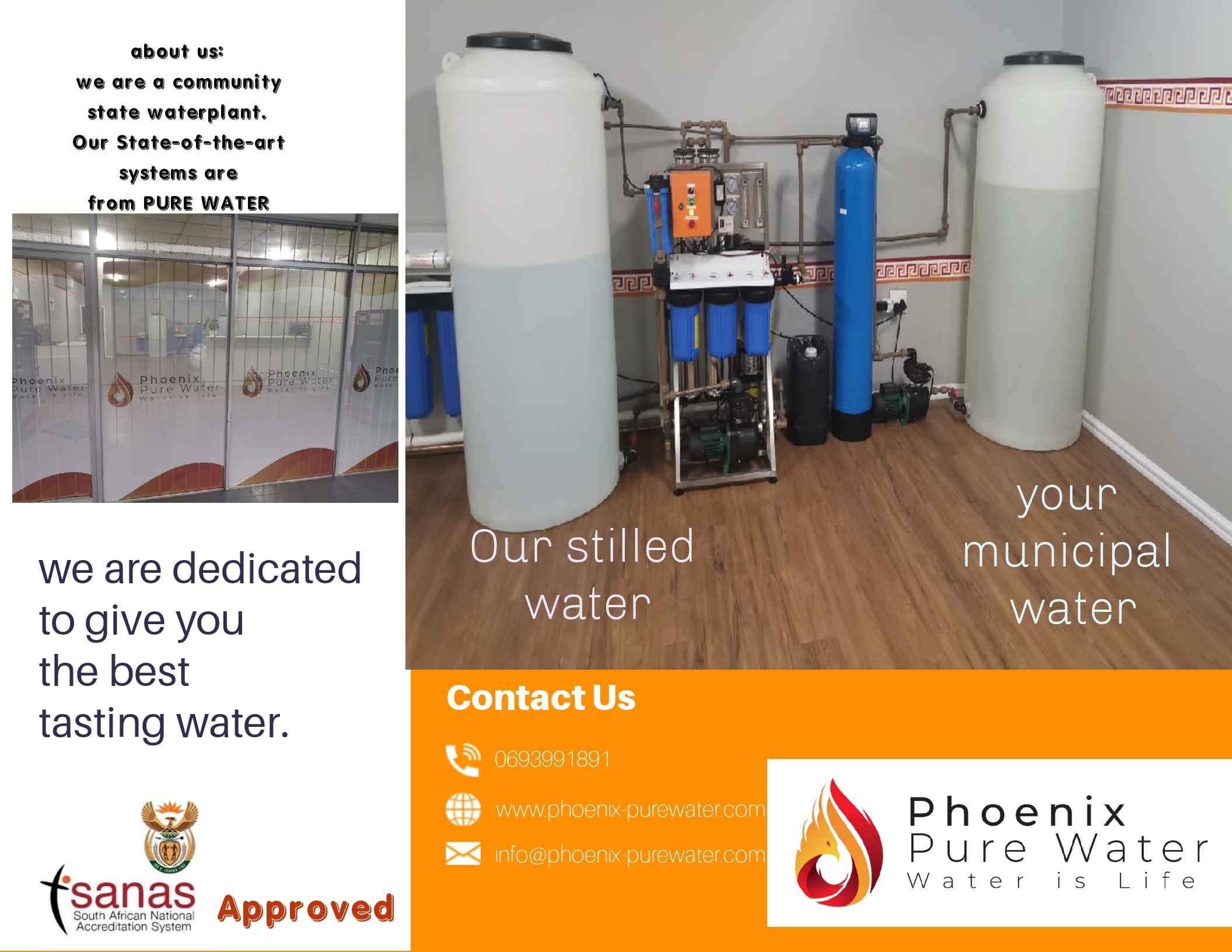 R1.20 per litre still water in store