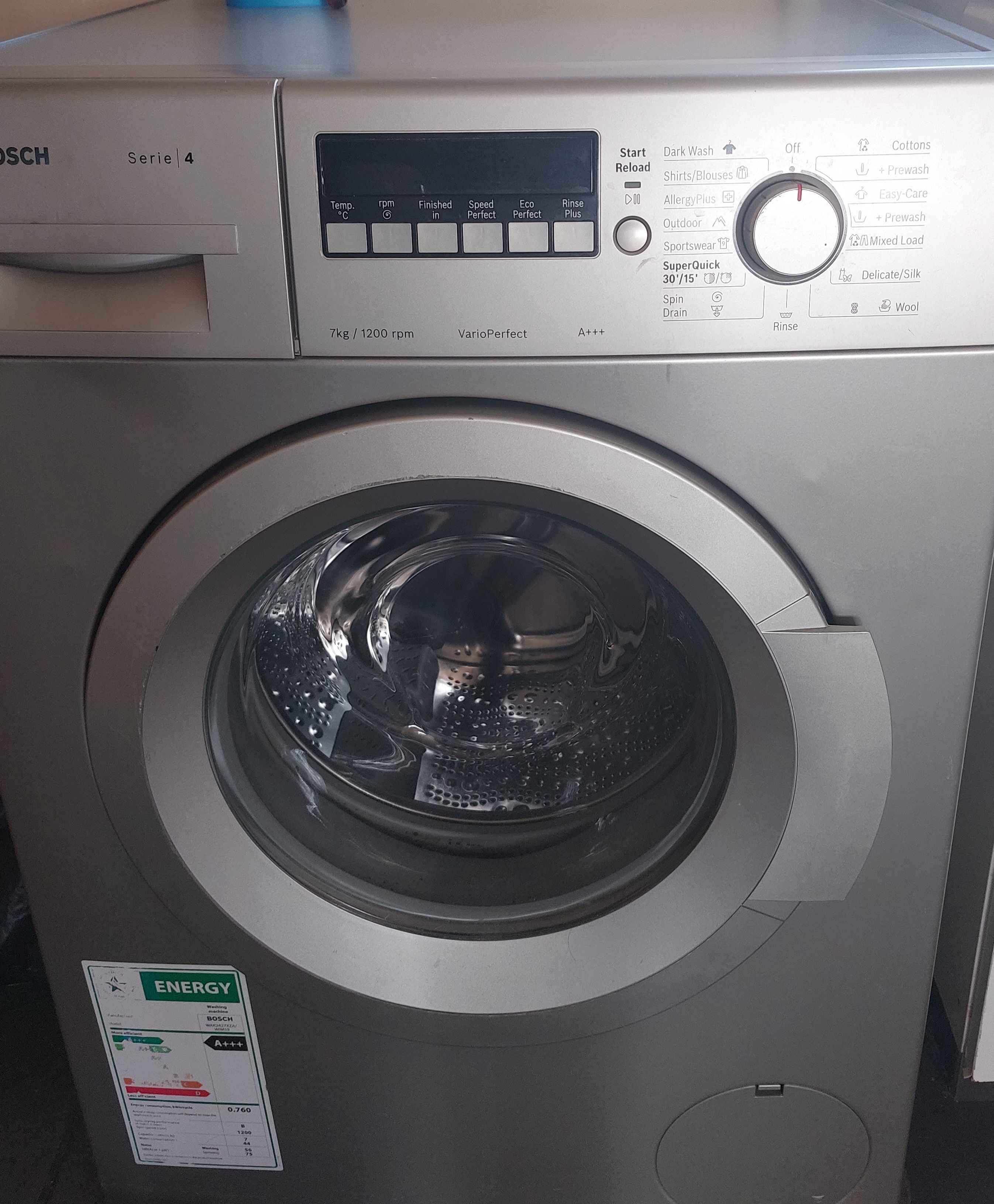 Borsh washing machine neg.