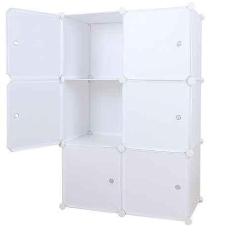 Second Hand 6 Piece Portable Wardrobe