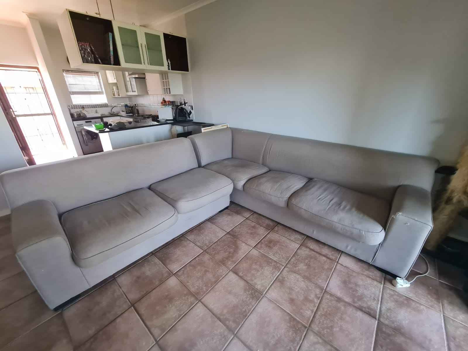 L shaped sofa 