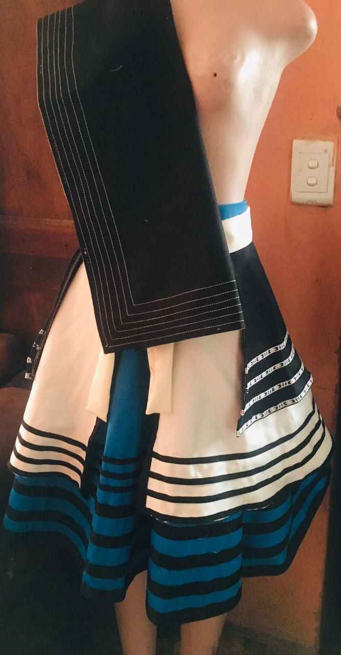 Twill wrap around skirt 