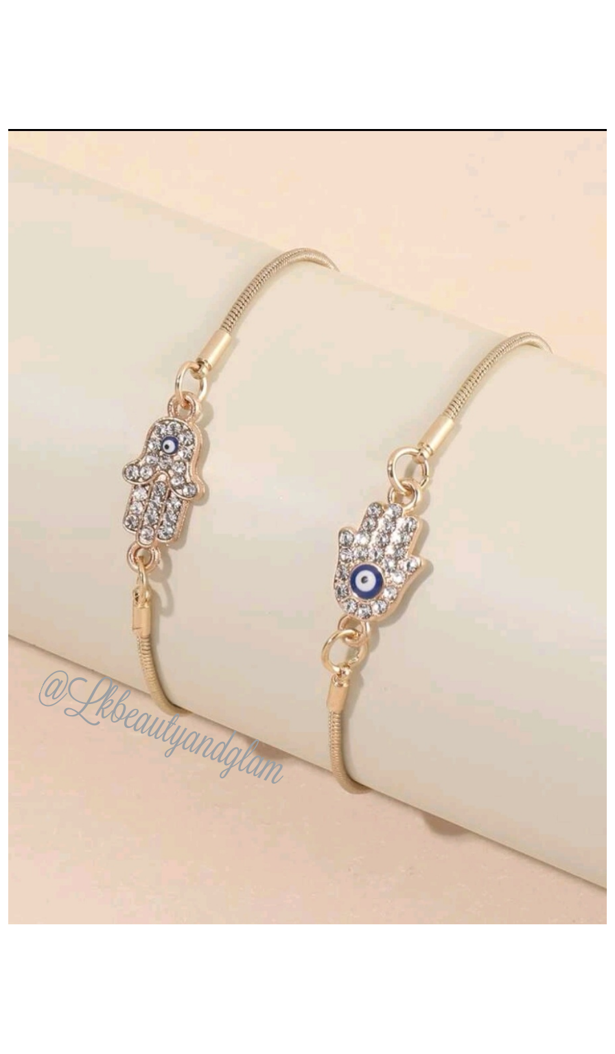 Evil eye bracelet
