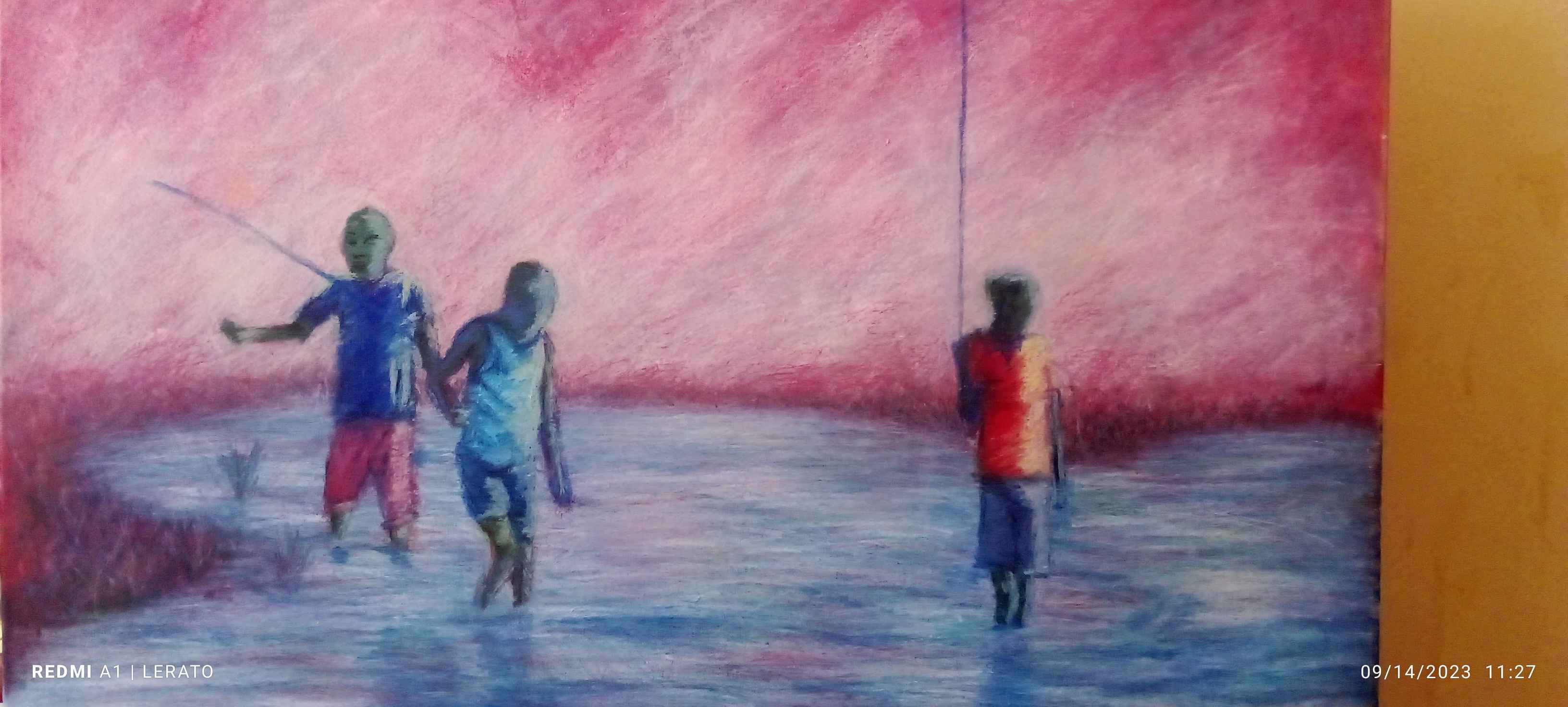 village life mix Media 