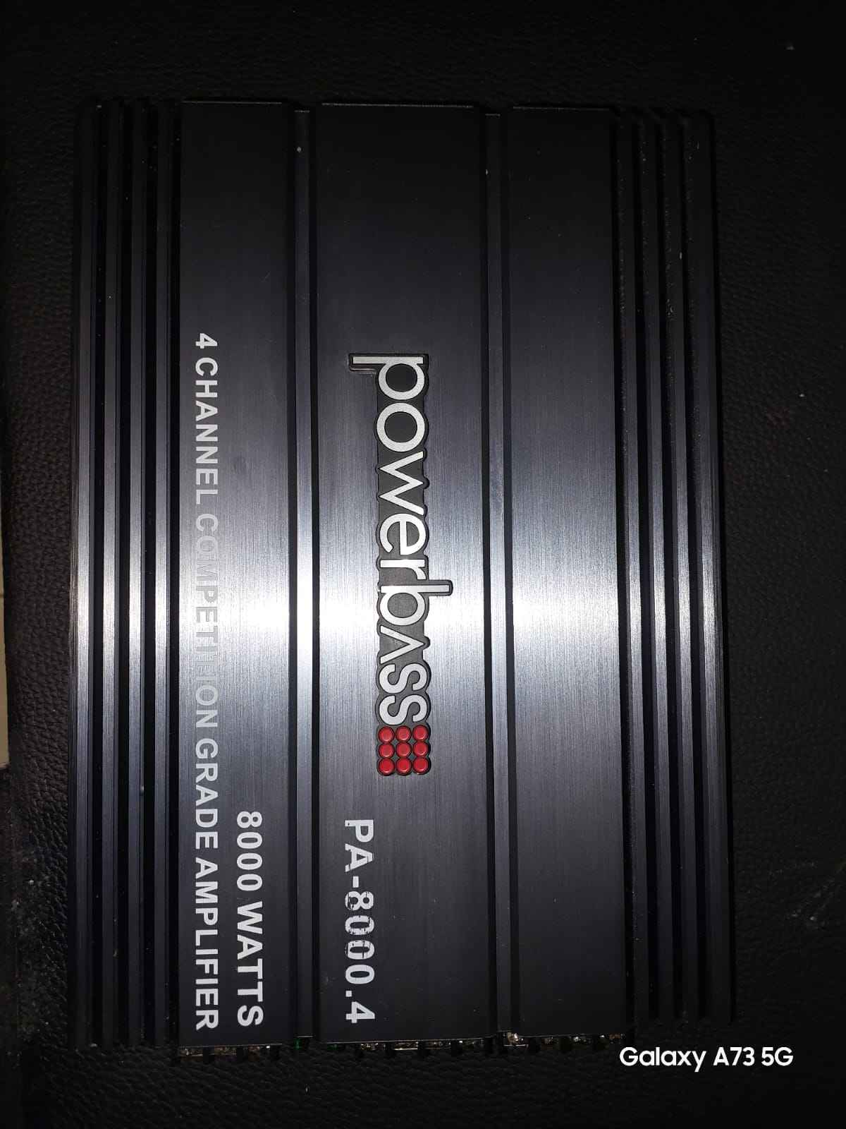 Powerbass 8000w 4 Chanel car amplifier