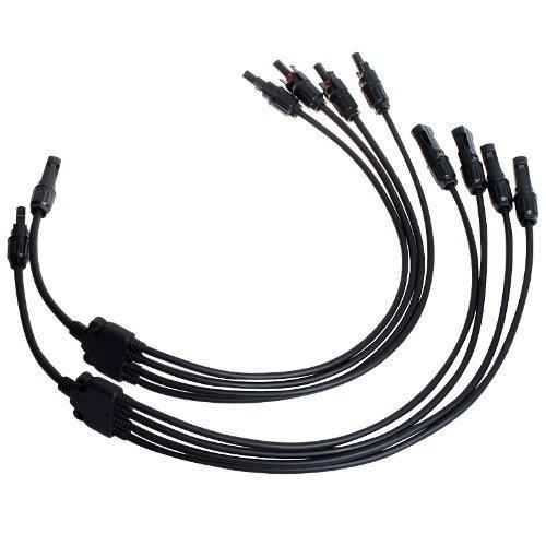 MC4 MALE/FEMALE 4-WAY SOLAR PANEL